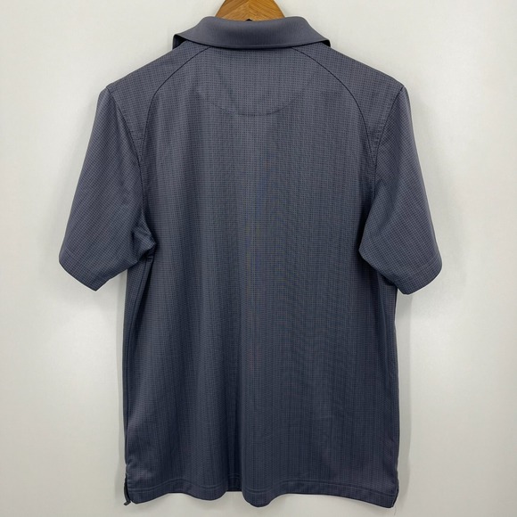 Callaway Polo Shirt Men's M Gray Moisture Wicking Golf Short Sleeve - Picture 6 of 11